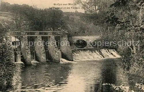 Saint Cyr sur Morin Le Barrage et les Vannes Saint Cyr sur Morin