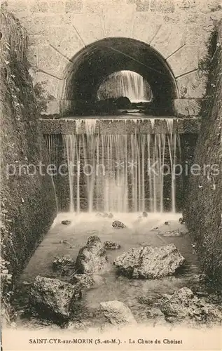 Saint Cyr sur Morin La Chute du Choiset Saint Cyr sur Morin