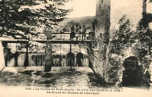 Saint Cyr sur Morin La douve au Moulin de Chavigny Saint Cyr sur Morin