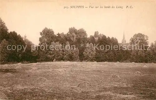 Souppes sur Loing Vue sur les bords du Loing Souppes sur Loing
