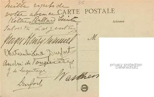 Combourg Chateau Etang et Vue generale Combourg