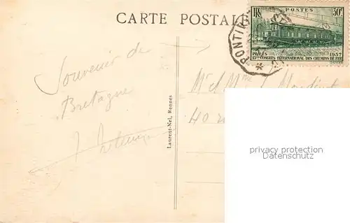 Combourg Le Chateau et l Etang Combourg