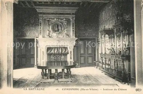 Combourg Interieur du Chateau Combourg