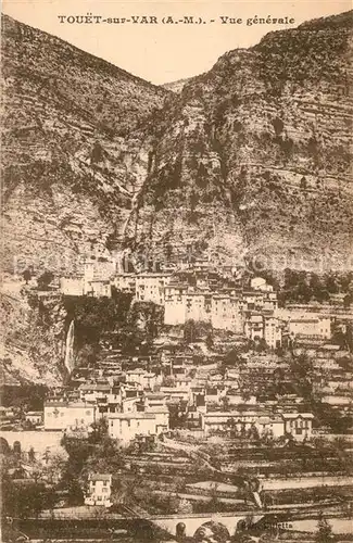 Touet sur Var Vue generale Touet sur Var