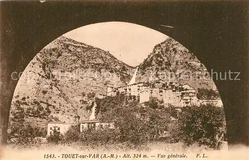 Touet sur Var Vue generale Touet sur Var