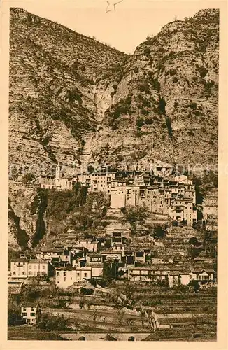 Touet sur Var Vue generale et Cascade Touet sur Var