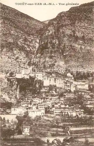 Touet sur Var Vue generale Touet sur Var