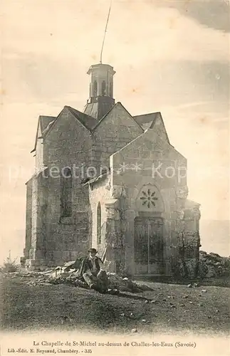 Challes les Eaux La Chapelle de St Michel au dessus Challes les Eaux