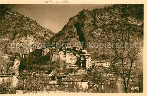 Touet sur Var Vue generale Touet sur Var