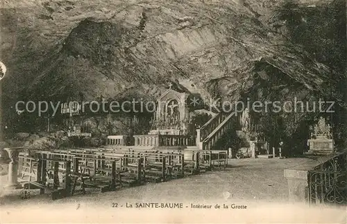 La_Sainte_Baume Interieur de la Grotte La_Sainte_Baume