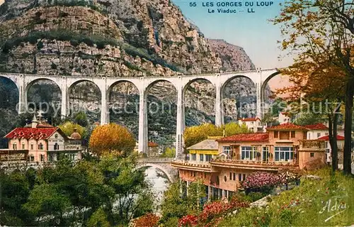 Le_Bar sur Loup Les Gorges du Loup Le Viaduc Le_Bar sur Loup