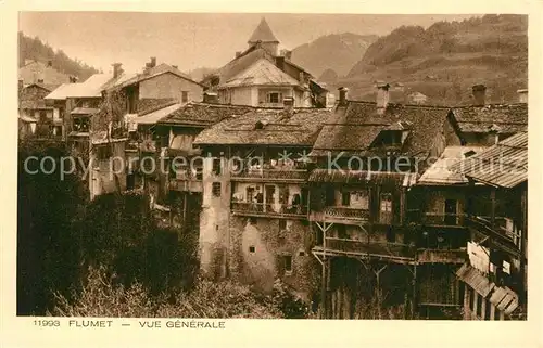 Flumet Vue generale Flumet