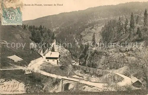 Flumet Tournant de Flond Flumet