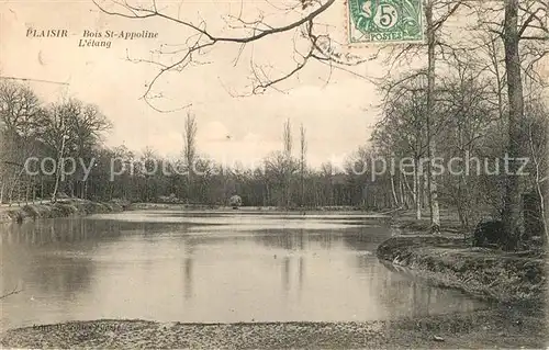 Plaisir Bois St Appoline l Etang Plaisir