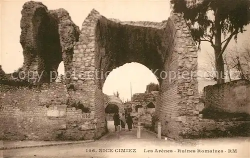 Cimiez Les Arenes Ruines Romaines Cimiez