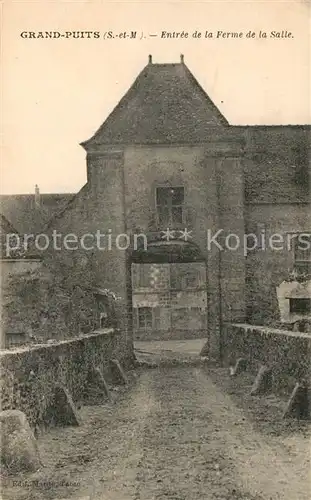 Grandpuits Bailly Carrois Entree de la Ferme de la Salle Grandpuits Bailly Carrois