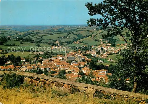 Hasparren Vue generale prise du Calvaire Hasparren