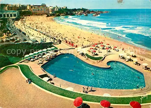 Biarritz_Pyrenees_Atlantiques Piscine de l Hotel du Palais Plage Biarritz_Pyrenees