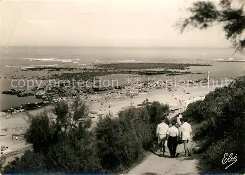 Guethary La descente a la plage Guethary