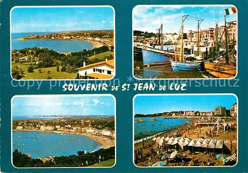 Saint Jean de Luz Panorama Plage Port Bateaux de peche Saint Jean de Luz