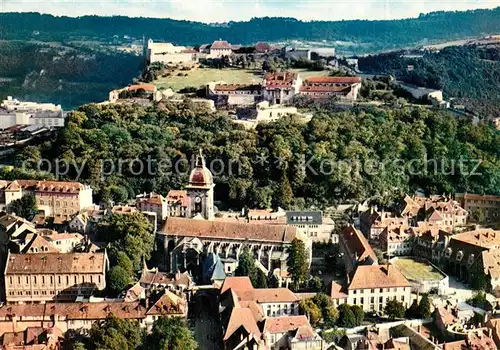Besancon_Doubs Vue aerienne Porte Noire Cathedrale Saint Jean Citadelle Besancon Doubs