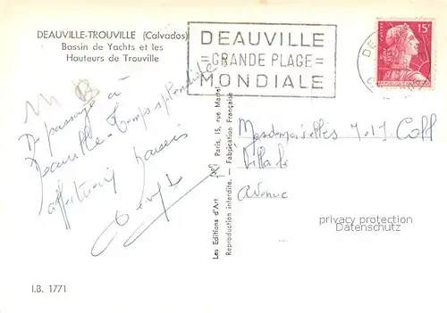 Trouville Deauville Bassin des Yachts et les Hauteurs de Trouville Trouville Deauville