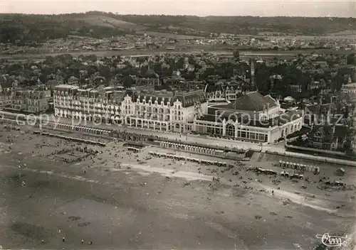 Cabourg Plage Hotels vue aerienne Cabourg