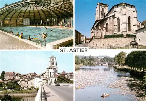 Saint Astier_Dordogne Piscine Eglise Pont sur l Isle Saint Astier_Dordogne