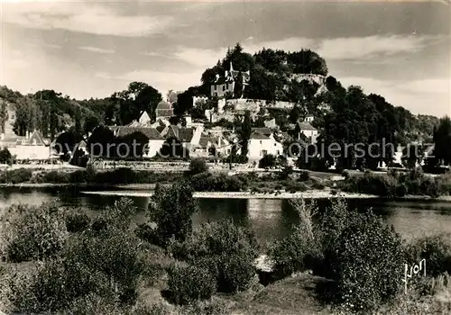 Limeuil Vue generale Bords de la Dordogne Limeuil