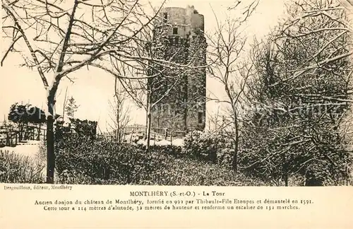 Montlhery La Tour ancien donjon du chateau Montlhery