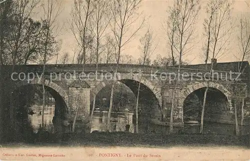 Pontigny Pont du Serein Pontigny