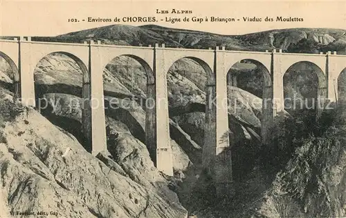 Chorges Viaduc Ligne de Gap a Briancon Viaduc des Moulettes Chorges