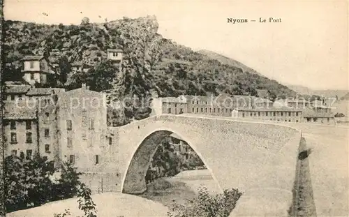 Nyons_Drome Le Pont Nyons Drome