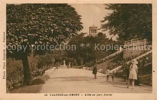 Valence_Drome Allee au Parc Jouvet Valence_Drome