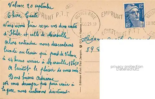 Valence_Drome Allee au Parc Jouvet Valence_Drome