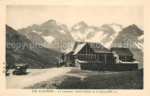 Le_Lautaret Chalet Hotel et la Meije Alpes Dauphines Le_Lautaret