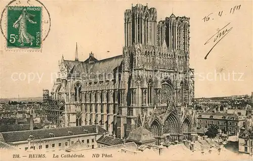 Reims_Champagne_Ardenne La Cathedrale Reims_Champagne_Ardenne