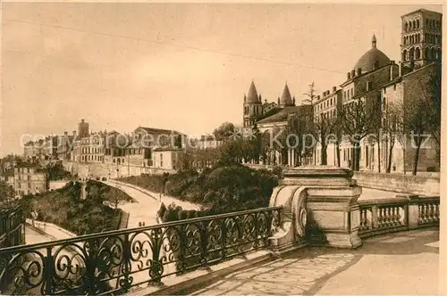 Angouleme Rempart Desaix et Rotondes de Saint Pierre Angouleme