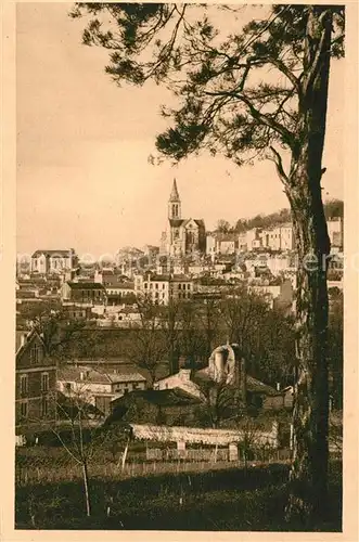 Angouleme Quartier Saint Ausone vue prise des Bois de Saint Martin Angouleme