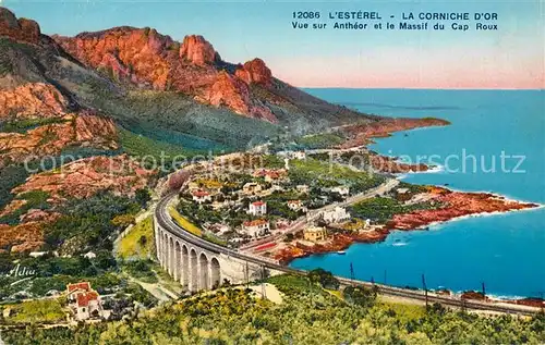 Esterel Panorama La Corniche d Or Massif du Cap Roux Esterel