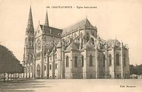 Chateauroux_Indre Eglise Saint Andre Chateauroux Indre