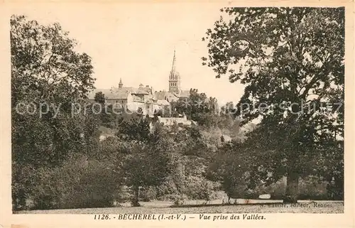 Becherel Vue prise des Vallees Becherel