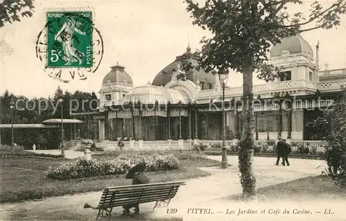 Vittel Jardins Cafe du Casino Vittel