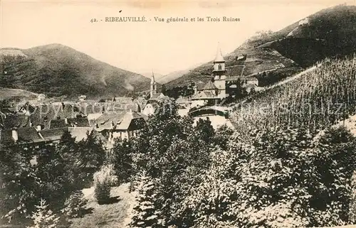 Ribeauville_Haut_Rhin_Elsass Trois Ruines  Ribeauville_Haut