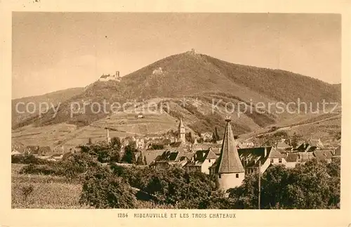 Ribeauville_Haut_Rhin_Elsass Trois Chateaux  Ribeauville_Haut
