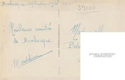 Dunkerque Le Chenal Phare  Dunkerque