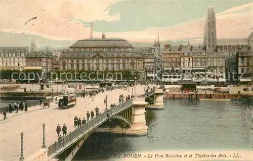 Rouen Pont Boieldieu Theatre des Arts  Rouen