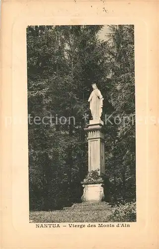 Nantua Vierge des Monts d Ain  Nantua