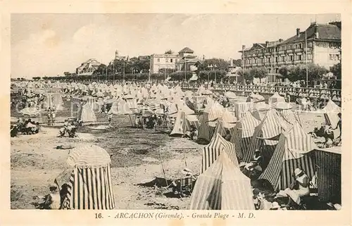Arcachon_Gironde Grande Plage  Arcachon Gironde