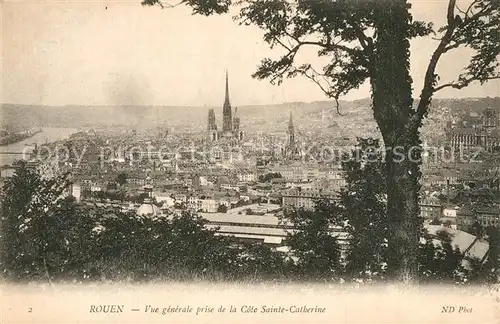 Rouen Cote Sainte Catherine Rouen